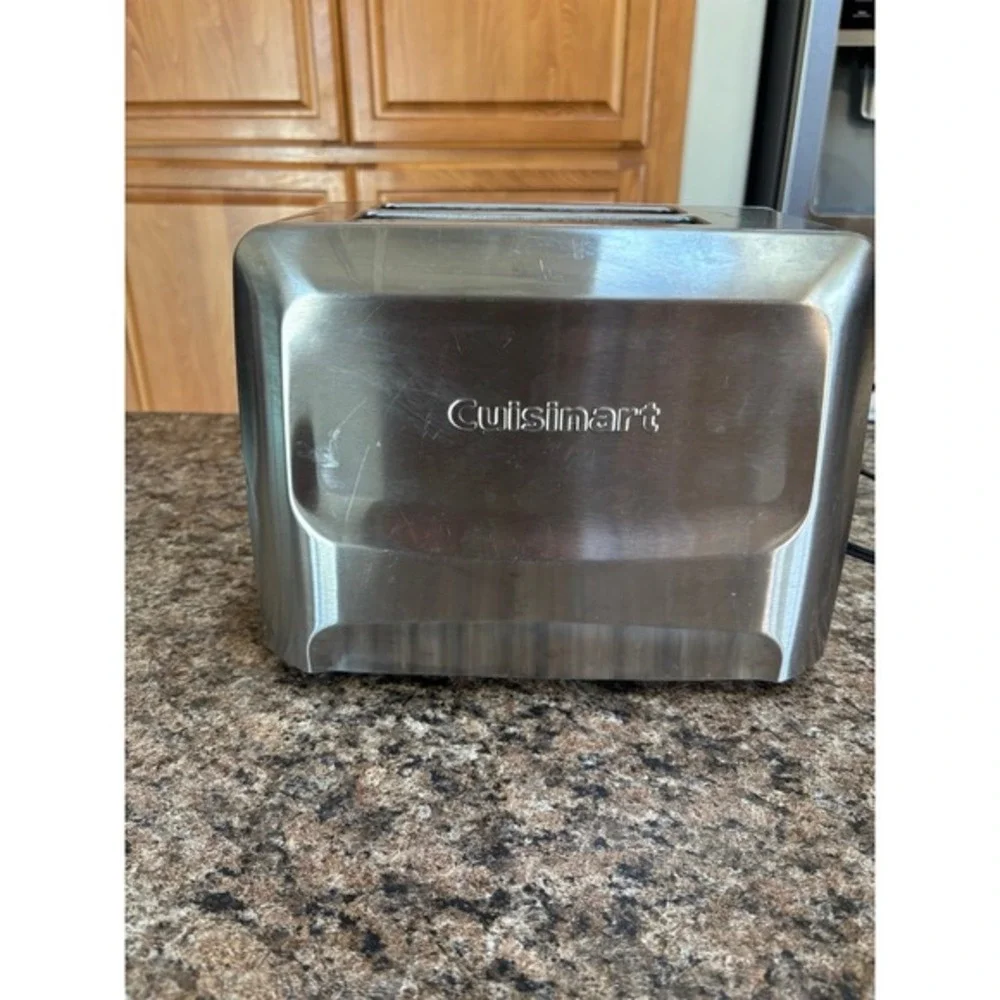 Cuisinart custom select CPT-620‎ silver brushed nickel finish toaster